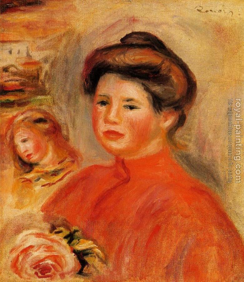 Pierre Auguste Renoir : Gabrielle at Her Window